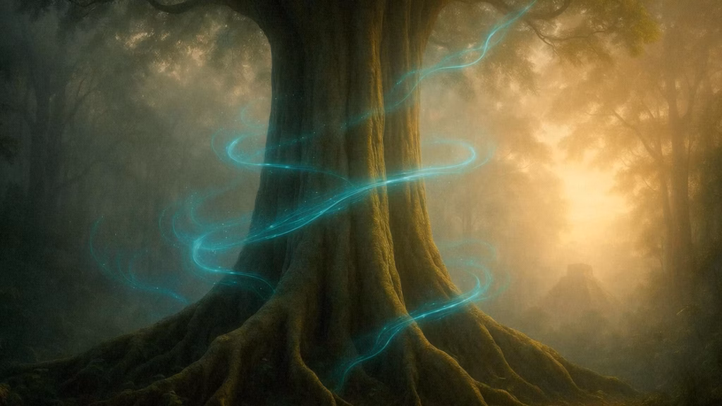 Maya-Inspired Healing Journey: How Story Becomes Medicine in Aurelda, The Ceiba as Sacred Center