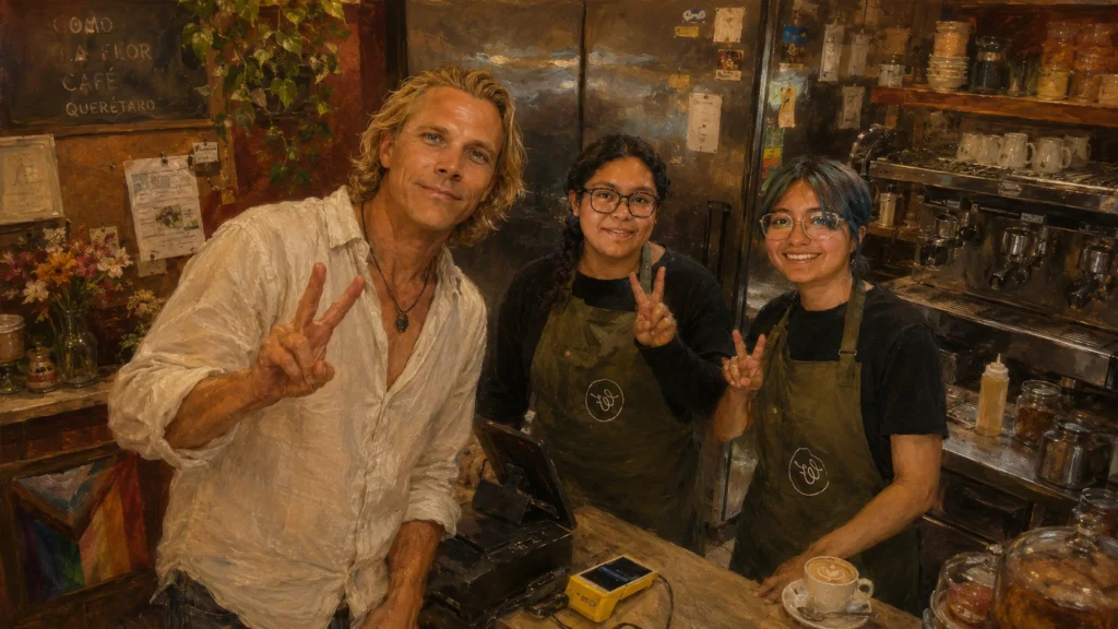 Como La Flor: An LGBTQ-Friendly Café in Querétaro Centro Where I Found a Place to Work and Belong