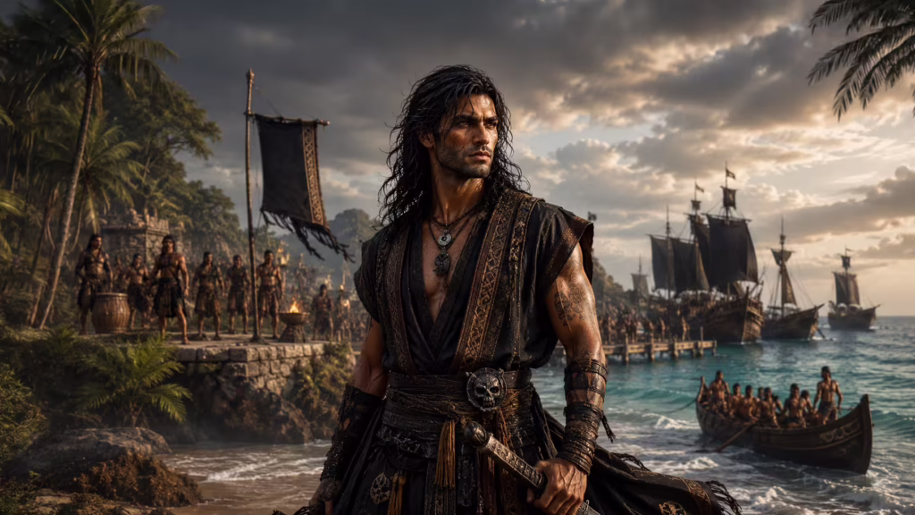 Epic LGBTQ+ Fantasy Books: Librarians, Monks, Pirates, Oh My! (Vok'Mahn, The Enigmatic Pirate King of Aurelda)