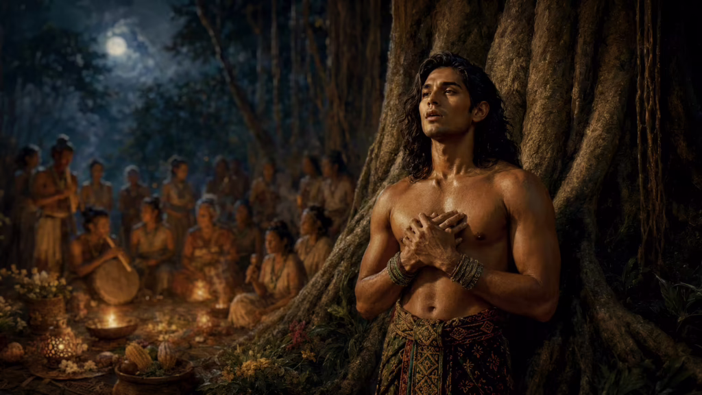 Meet Mo’an: The Sacred Voice of Solara (Queer Fantasy Love Story: Before the Prophecy, He Heard the Voice)